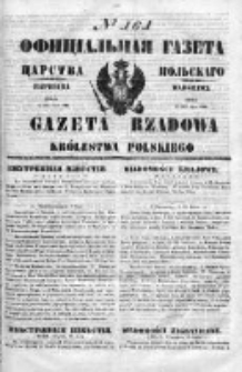 Gazeta Rządowa Królestwa Polskiego 1849 III, No 161