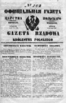 Gazeta Rządowa Królestwa Polskiego 1849 III, No 162