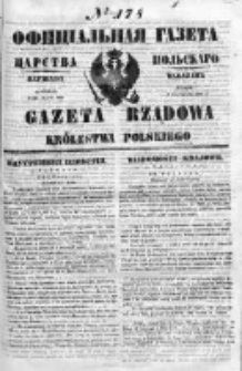 Gazeta Rządowa Królestwa Polskiego 1849 III, No 178