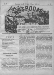 Gospodarz i Przemysłowiec 1889 II, Nr 19
