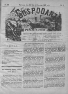 Gospodarz i Przemysłowiec 1889 II, Nr 23