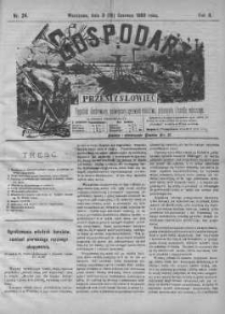 Gospodarz i Przemysłowiec 1889 II, Nr 24