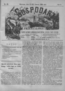 Gospodarz i Przemysłowiec 1889 II, Nr 25