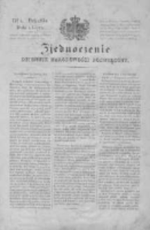 Zjednoczenie. Dziennik Narodowości Poświęcony 1831 III, Nr 1