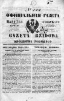 Gazeta Rządowa Królestwa Polskiego 1850 III, No 144