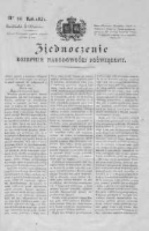 Zjednoczenie. Dziennik Narodowości Poświęcony 1831 III, Nr 66