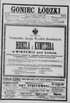 Goniec Łódzki 1899 III, No 31