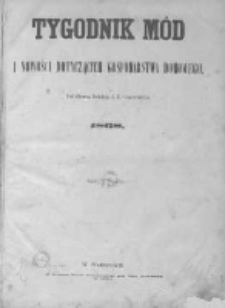 Tygodnik Mód i Powieści. Pismo ilustrowane dla kobiet 1868 I, No 14