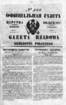Gazeta Rządowa Królestwa Polskiego 1850 III, No 166
