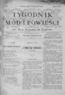 Tygodnik Mód i Powieści. Pismo ilustrowane dla kobiet z dodatkiem Ubiory i Roboty 1897 III, No 29