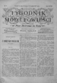 Tygodnik Mód i Powieści. Pismo ilustrowane dla kobiet z dodatkiem Ubiory i Roboty 1897 III, No 32