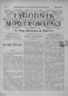 Tygodnik Mód i Powieści. Pismo ilustrowane dla kobiet z dodatkiem Ubiory i Roboty 1897 IV, No 41