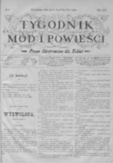 Tygodnik Mód i Powieści. Pismo ilustrowane dla kobiet z dodatkiem Ubiory i Roboty 1899 I, No 2