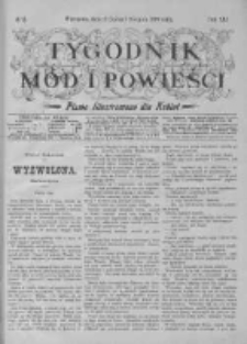 Tygodnik Mód i Powieści. Pismo ilustrowane dla kobiet z dodatkiem Ubiory i Roboty 1899 III, No 31