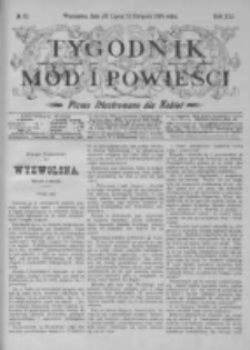 Tygodnik Mód i Powieści. Pismo ilustrowane dla kobiet z dodatkiem Ubiory i Roboty 1899 III, No 32