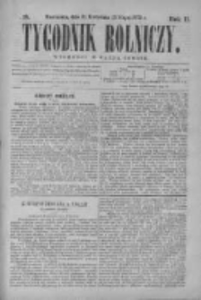 Tygodnik Rolniczy. Pismo wszelkim gałęziom przemysłu rolnego poświęcone 1873 II, Nr 18
