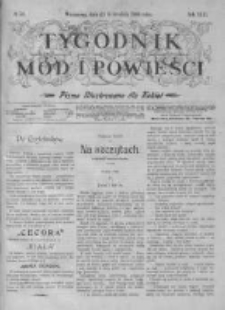 Tygodnik Mód i Powieści. Pismo ilustrowane dla kobiet z dodatkiem Ubiory i Roboty 1900 IV, No 50