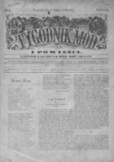 Tygodnik Mód i Powieści. Pismo ilustrowane dla kobiet z dodatkiem Ubiory i Roboty 1875 I, No 1