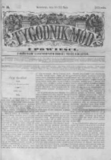 Tygodnik Mód i Powieści. Pismo ilustrowane dla kobiet z dodatkiem Ubiory i Roboty 1875 II, No 21