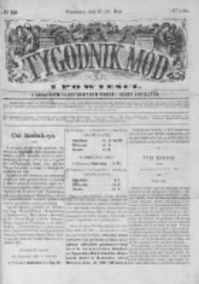 Tygodnik Mód i Powieści. Pismo ilustrowane dla kobiet z dodatkiem Ubiory i Roboty 1875 II, No 22