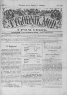 Tygodnik Mód i Powieści. Pismo ilustrowane dla kobiet z dodatkiem Ubiory i Roboty 1875 III, No 37
