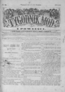 Tygodnik Mód i Powieści. Pismo ilustrowane dla kobiet z dodatkiem Ubiory i Roboty 1875 III, No 39