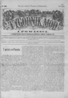 Tygodnik Mód i Powieści. Pismo ilustrowane dla kobiet z dodatkiem Ubiory i Roboty 1875 III, No 40