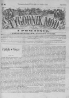 Tygodnik Mód i Powieści. Pismo ilustrowane dla kobiet z dodatkiem Ubiory i Roboty 1875 III, No 41