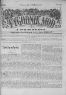 Tygodnik Mód i Powieści. Pismo ilustrowane dla kobiet z dodatkiem Ubiory i Roboty 1875 IV, No 42