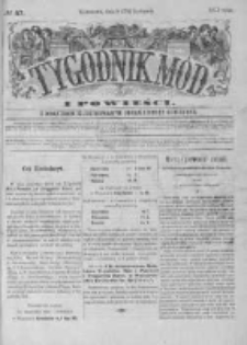 Tygodnik Mód i Powieści. Pismo ilustrowane dla kobiet z dodatkiem Ubiory i Roboty 1875 IV, No 47