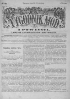Tygodnik Mód i Powieści. Pismo ilustrowane dla kobiet z dodatkiem Ubiory i Roboty 1875 IV, No 52