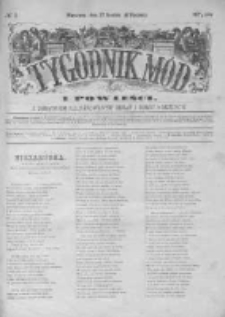 Tygodnik Mód i Powieści. Pismo ilustrowane dla kobiet z dodatkiem Ubiory i Roboty 1876 I, No 2