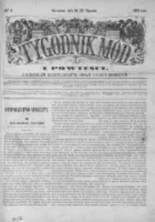 Tygodnik Mód i Powieści. Pismo ilustrowane dla kobiet z dodatkiem Ubiory i Roboty 1876 I, No 4