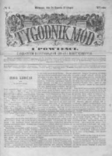 Tygodnik Mód i Powieści. Pismo ilustrowane dla kobiet z dodatkiem Ubiory i Roboty 1876 I, No 6