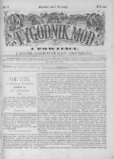 Tygodnik Mód i Powieści. Pismo ilustrowane dla kobiet z dodatkiem Ubiory i Roboty 1876 I, No 8