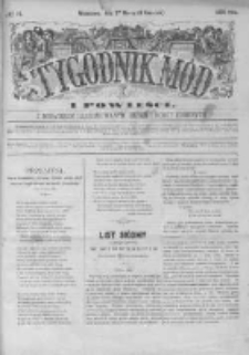 Tygodnik Mód i Powieści. Pismo ilustrowane dla kobiet z dodatkiem Ubiory i Roboty 1876 I, No 15