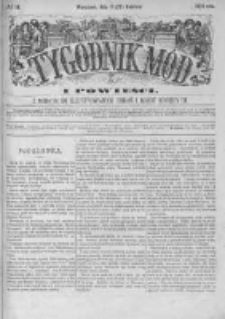 Tygodnik Mód i Powieści. Pismo ilustrowane dla kobiet z dodatkiem Ubiory i Roboty 1876 II, No 18