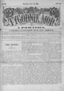 Tygodnik Mód i Powieści. Pismo ilustrowane dla kobiet z dodatkiem Ubiory i Roboty 1876 II, No 20