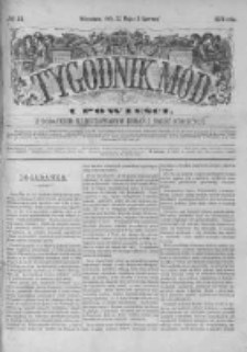 Tygodnik Mód i Powieści. Pismo ilustrowane dla kobiet z dodatkiem Ubiory i Roboty 1876 II, No 23