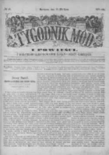 Tygodnik Mód i Powieści. Pismo ilustrowane dla kobiet z dodatkiem Ubiory i Roboty 1876 III, No 31