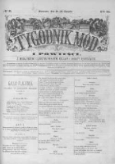 Tygodnik Mód i Powieści. Pismo ilustrowane dla kobiet z dodatkiem Ubiory i Roboty 1876 III, No 35
