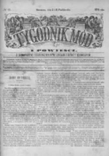 Tygodnik Mód i Powieści. Pismo ilustrowane dla kobiet z dodatkiem Ubiory i Roboty 1876 IV, No 42