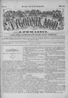 Tygodnik Mód i Powieści. Pismo ilustrowane dla kobiet z dodatkiem Ubiory i Roboty 1876 IV, No 44