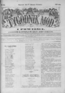 Tygodnik Mód i Powieści. Pismo ilustrowane dla kobiet z dodatkiem Ubiory i Roboty 1876 IV, No 50