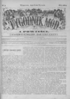Tygodnik Mód i Powieści. Pismo ilustrowane dla kobiet z dodatkiem Ubiory i Roboty 1877 I, No 3