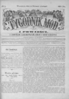 Tygodnik Mód i Powieści. Pismo ilustrowane dla kobiet z dodatkiem Ubiory i Roboty 1877 I, No 5