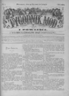 Tygodnik Mód i Powieści. Pismo ilustrowane dla kobiet z dodatkiem Ubiory i Roboty 1877 I, No 6