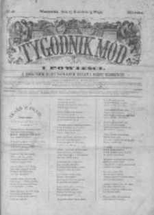Tygodnik Mód i Powieści. Pismo ilustrowane dla kobiet z dodatkiem Ubiory i Roboty 1877 II, No 18