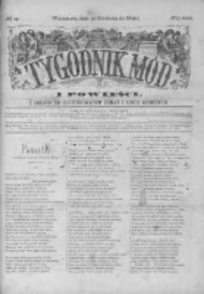 Tygodnik Mód i Powieści. Pismo ilustrowane dla kobiet z dodatkiem Ubiory i Roboty 1877 II, No 19