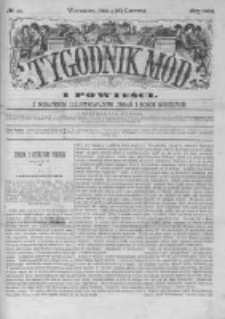 Tygodnik Mód i Powieści. Pismo ilustrowane dla kobiet z dodatkiem Ubiory i Roboty 1877 II, No 24